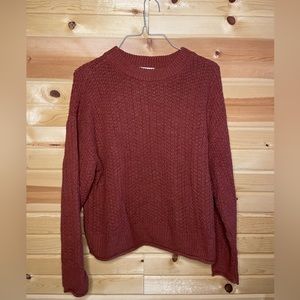 Knit oversize sweater